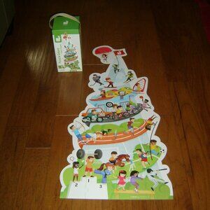 Child's Janod Giant Multi-Sports Floor Puzzle, VGUC